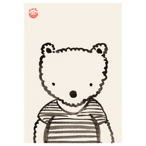 Molemin | Bär Postkarte | von schönegrüsse