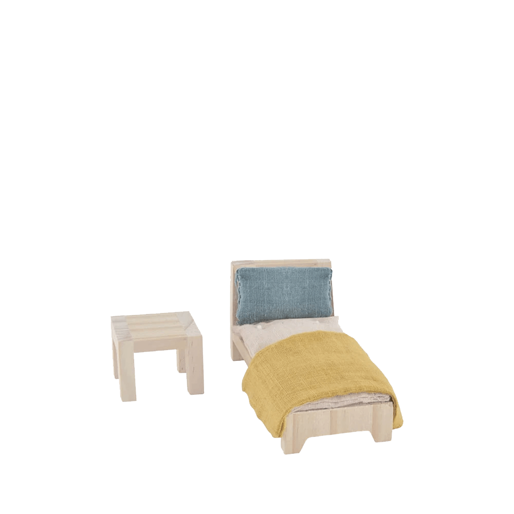 Molemin | Doll Furniture Einzelbett | von Olli Ella