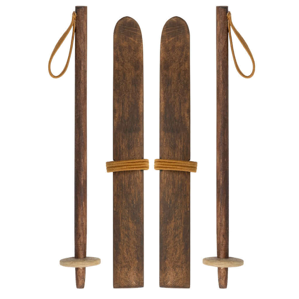 Molemin | Ski und Skistöcke, Mama u. Papa Maus | von Maileg