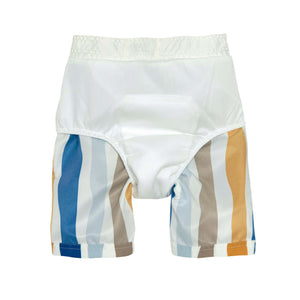 Baby Badeshorts mit Windel Wellen