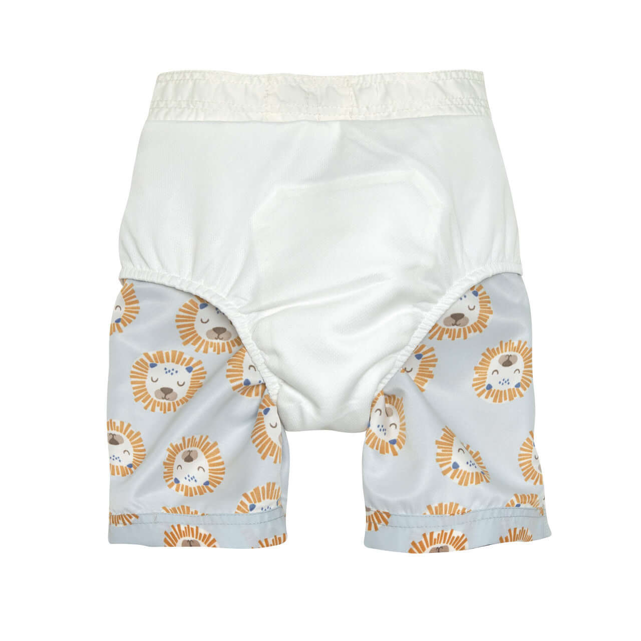 Baby Badeshorts mit Windel Löwe