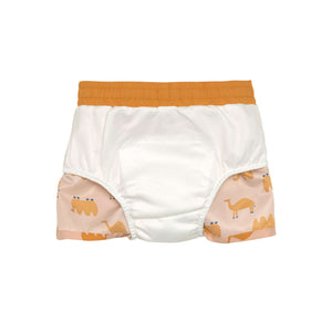 Baby Badeshorts mit Windel Kamel