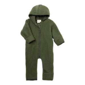 Baby Wollfleece Overall mit Reissverschluss