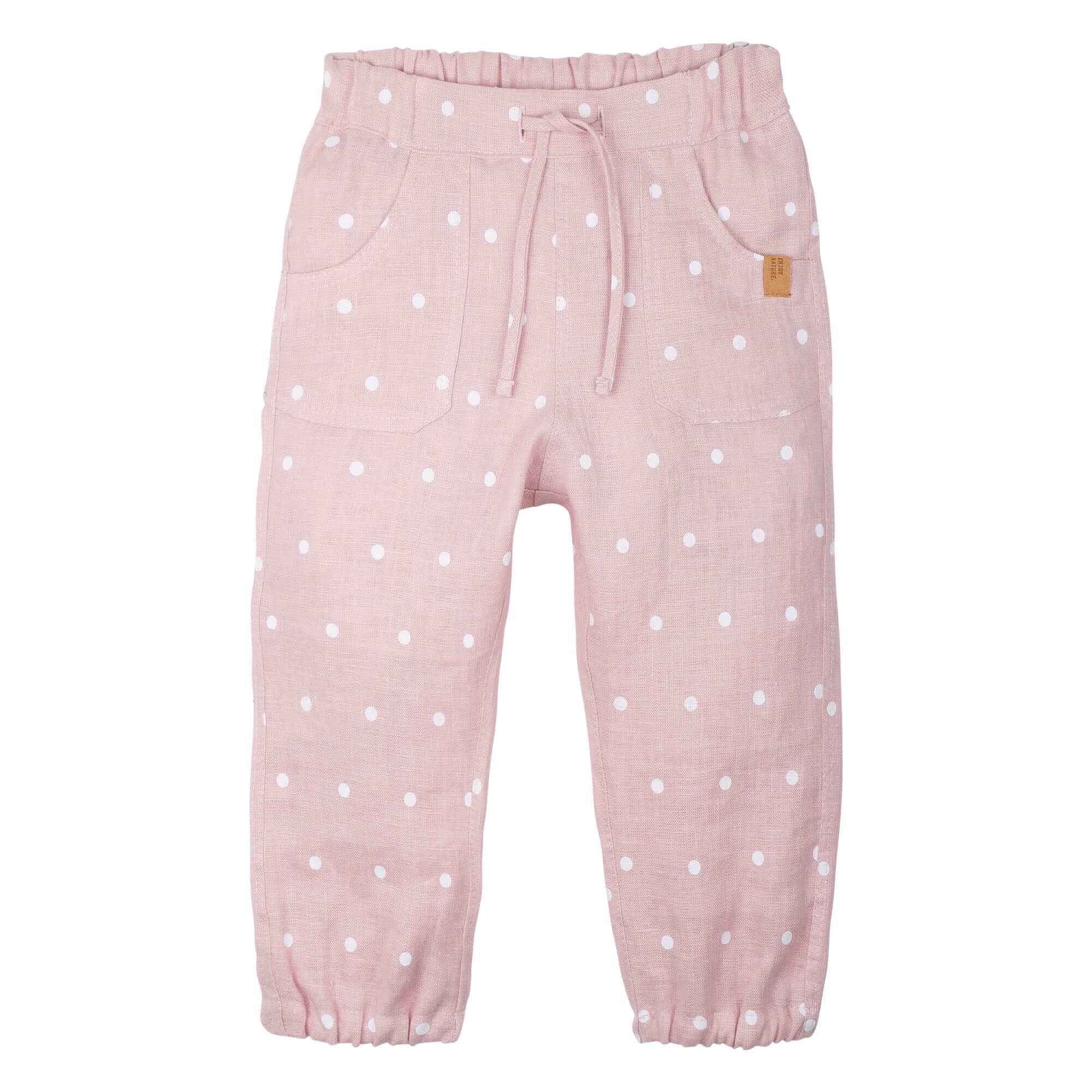 Molemin | % Kinder Leinenhose gepunktet | von Pure Pure