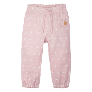 Molemin | % Kinder Leinenhose gepunktet | von Pure Pure