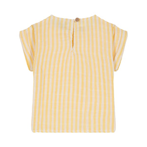 Molemin | Shirt PRASLIN kurzarm gestreift | von Studio Bohème