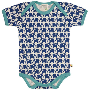 Baby Body kurzarm Elefant