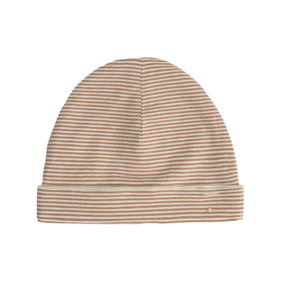 Molemin | % Baby Beanie gestreift | von Gray Label