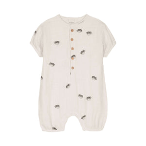 Molemin | Baby Strampler BEBECITO kurzarm Kugelfisch | von Studio Bohème