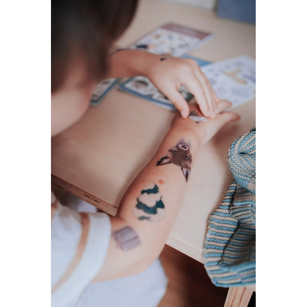 Tattoos Fuchs und Eichhörnchen