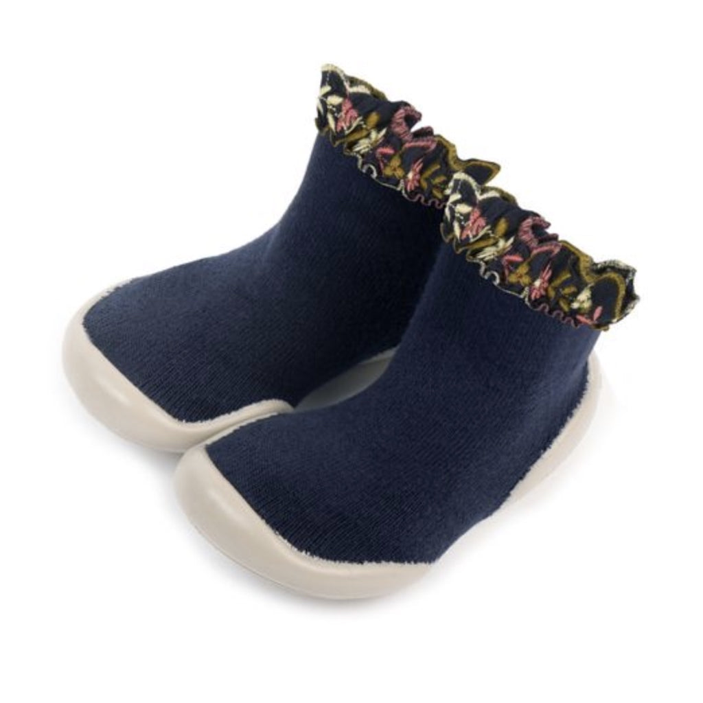 Haussocken Marguerite Rüschen