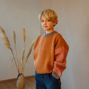 Molemin | Kinder Pullover Colorblock | von Matona