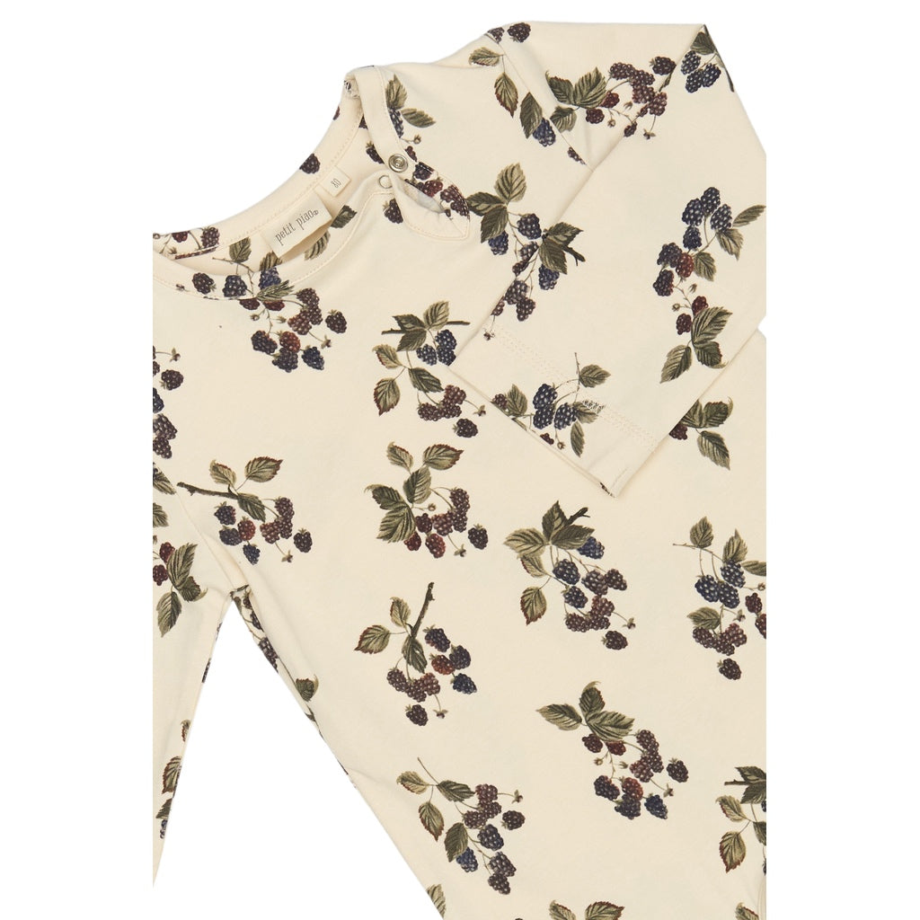 Body langarm Brombeeren