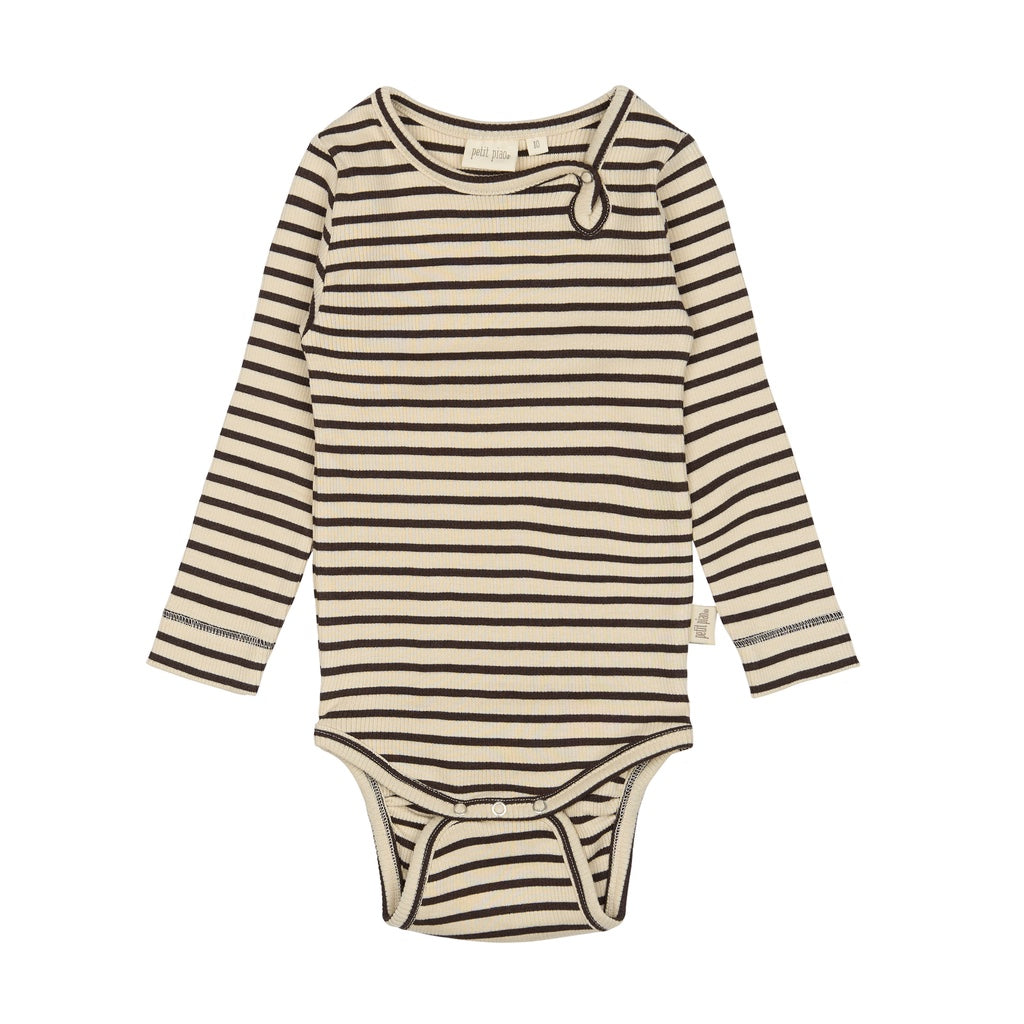 Body langarm gestreift