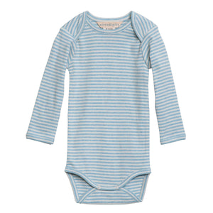 Molemin | Baby Body langarm gestreift | von Serendipity