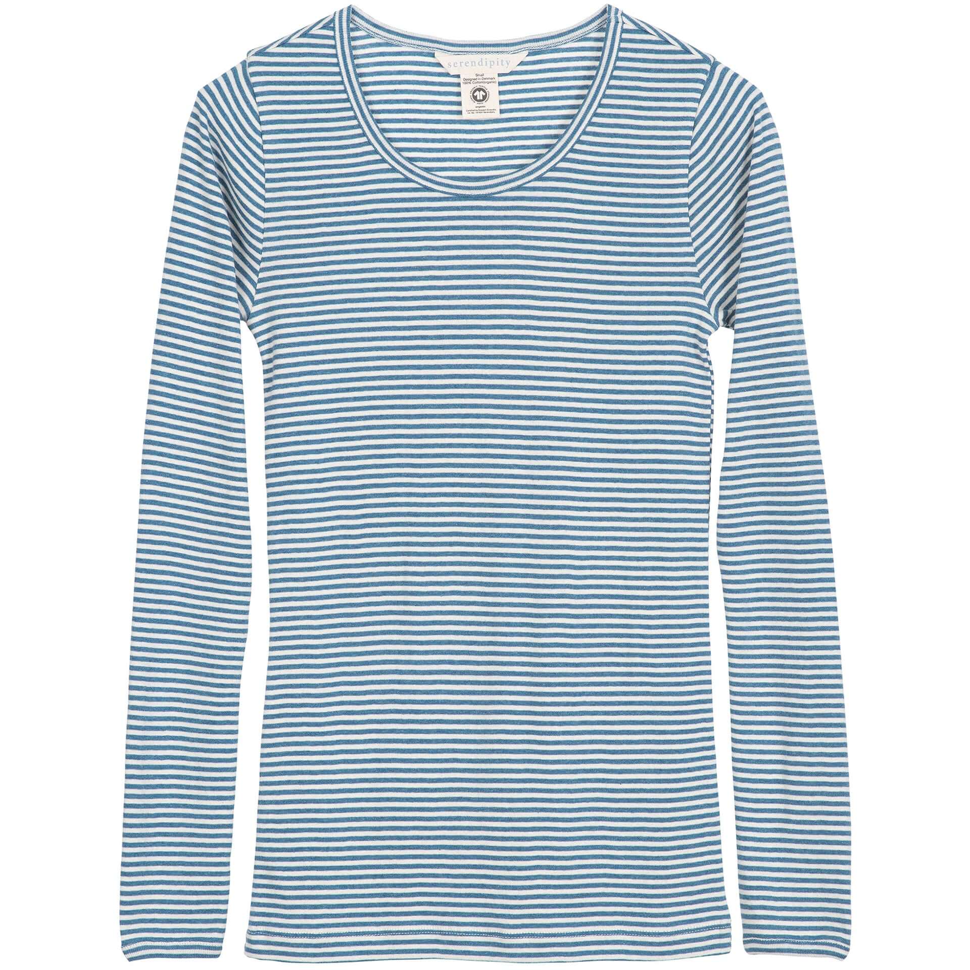 Damen Shirt Slim Tee gestreift