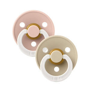 Molemin | 2er Pack Schnuller GLOW (symmetrisch) | von BIBS