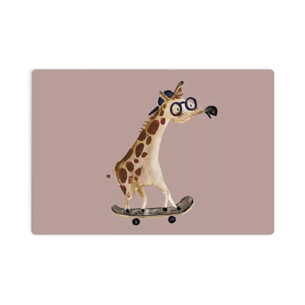 Molemin | Kleines Schneidebrett Giraffe | von nuukk
