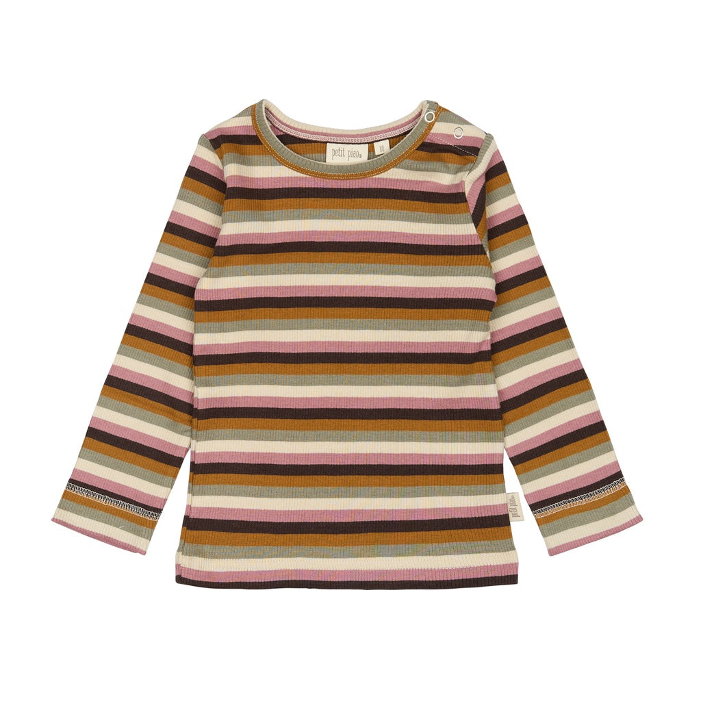 Shirt langarm gestreift multi