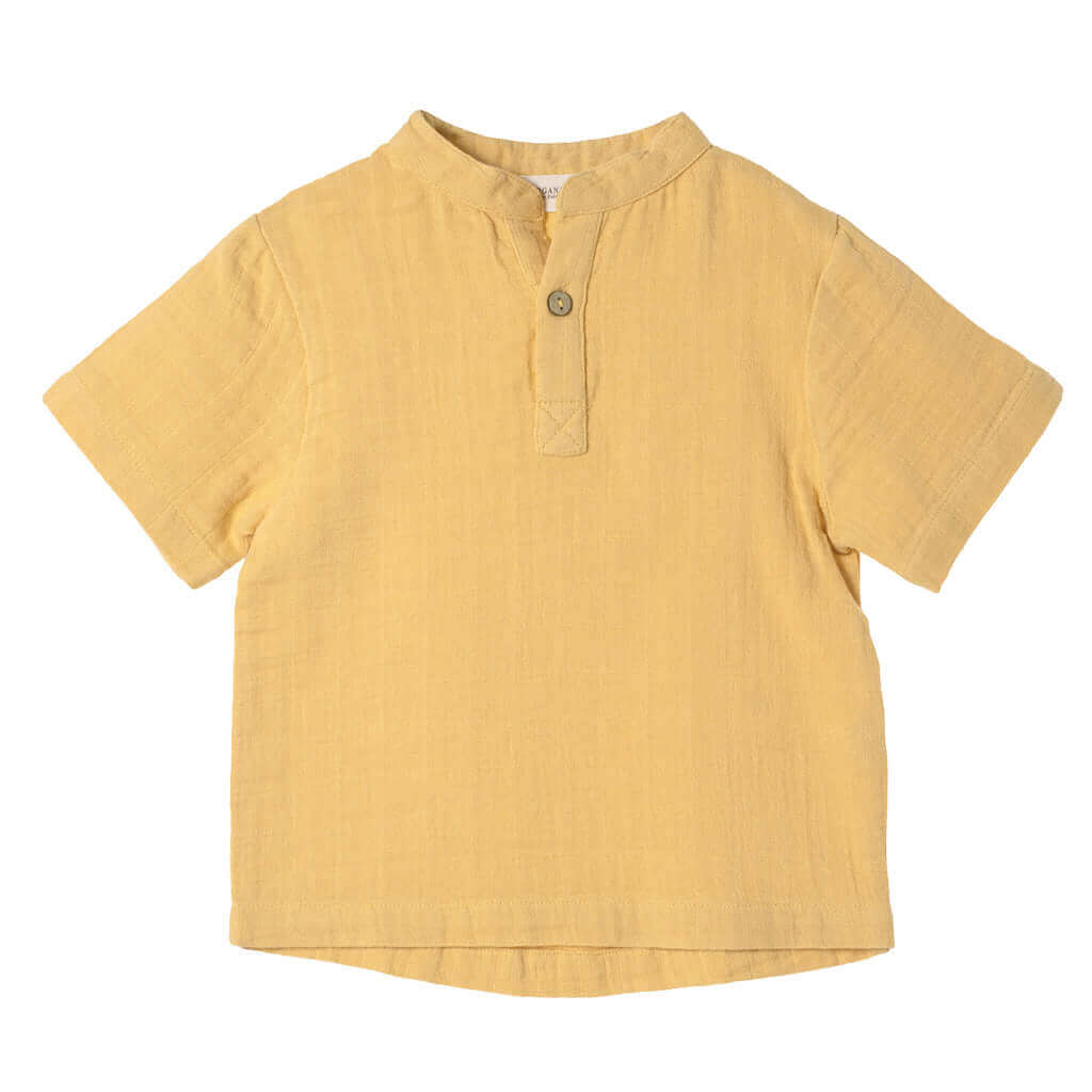 Molemin | Musselin Shirt kurzarm Play of colors | von Organic by Feldman