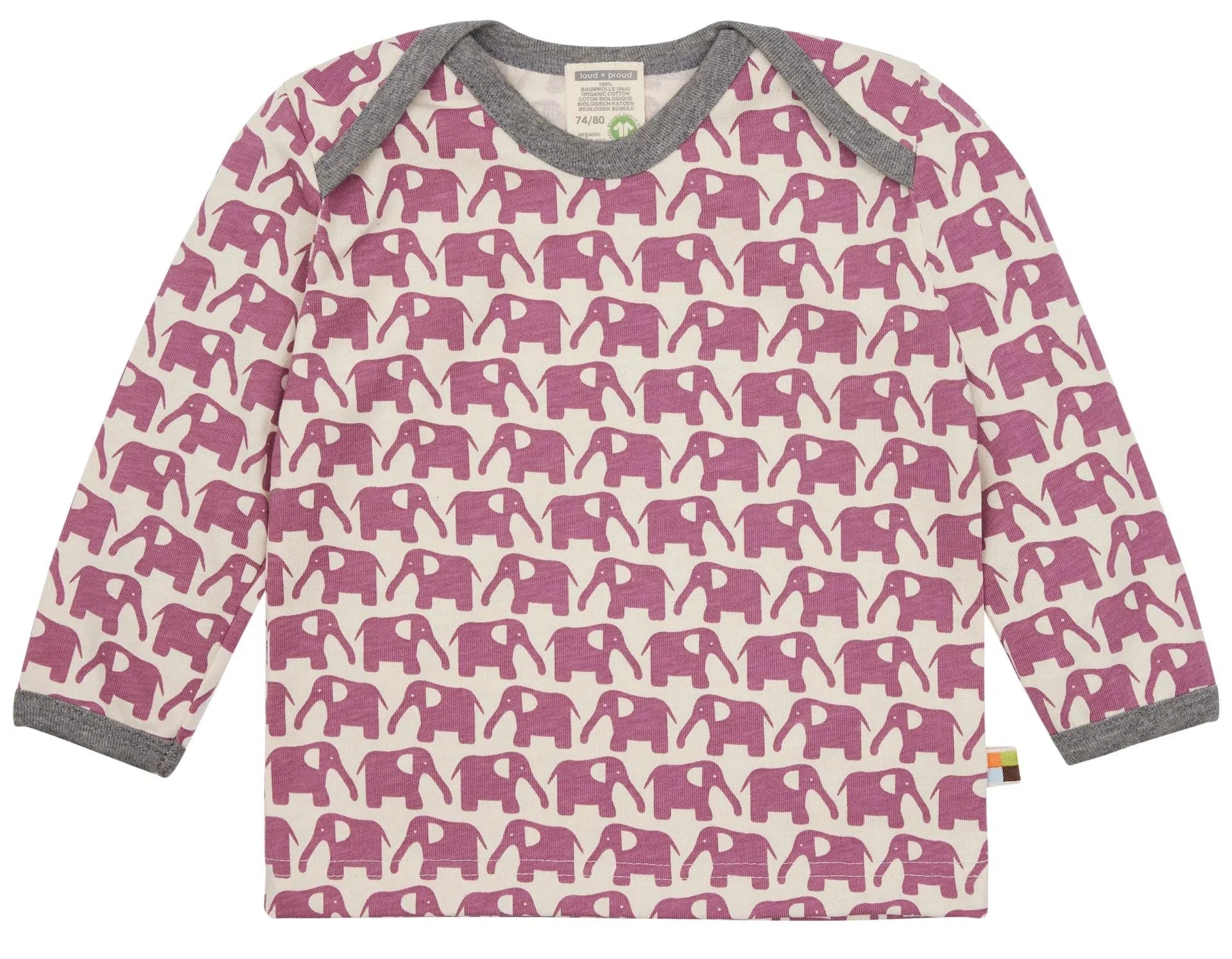 Shirt langarm Elefant