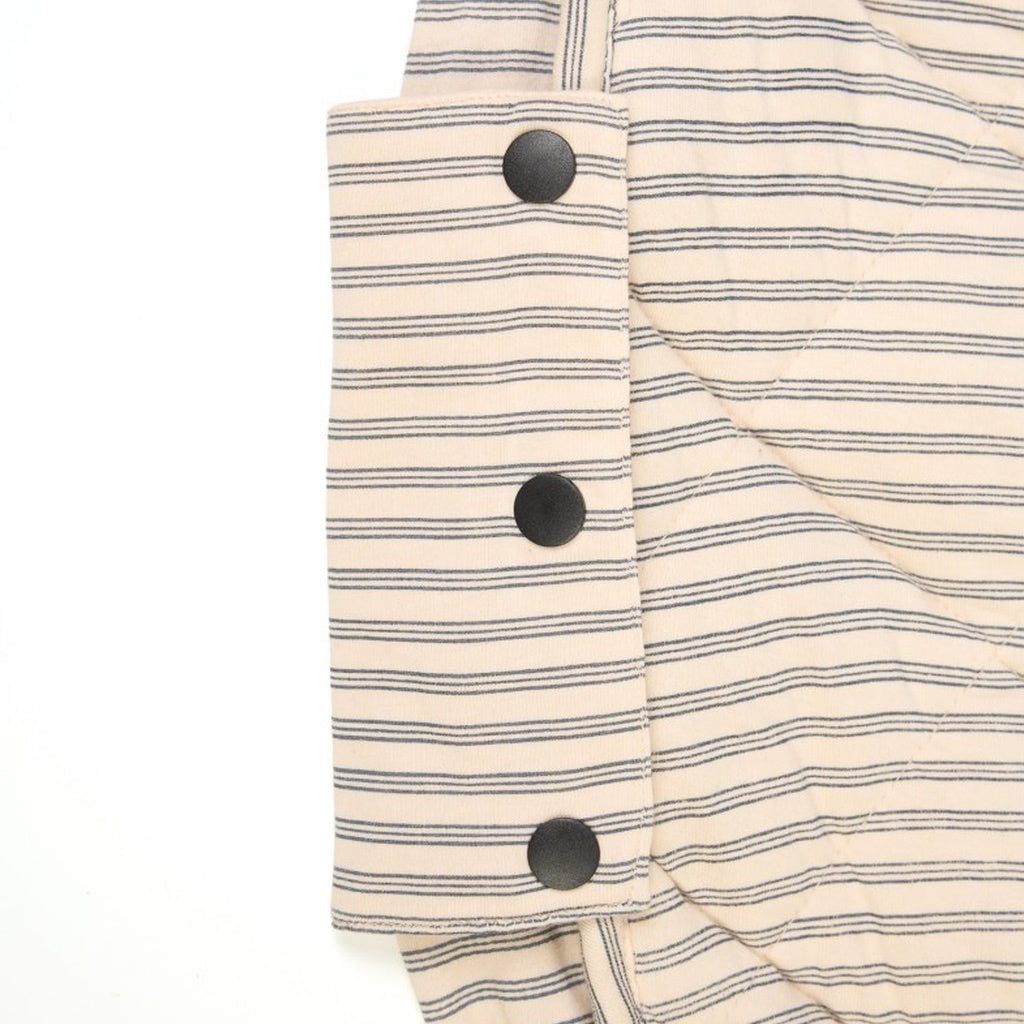 Soft Stripes Blue Organic Spielmatte