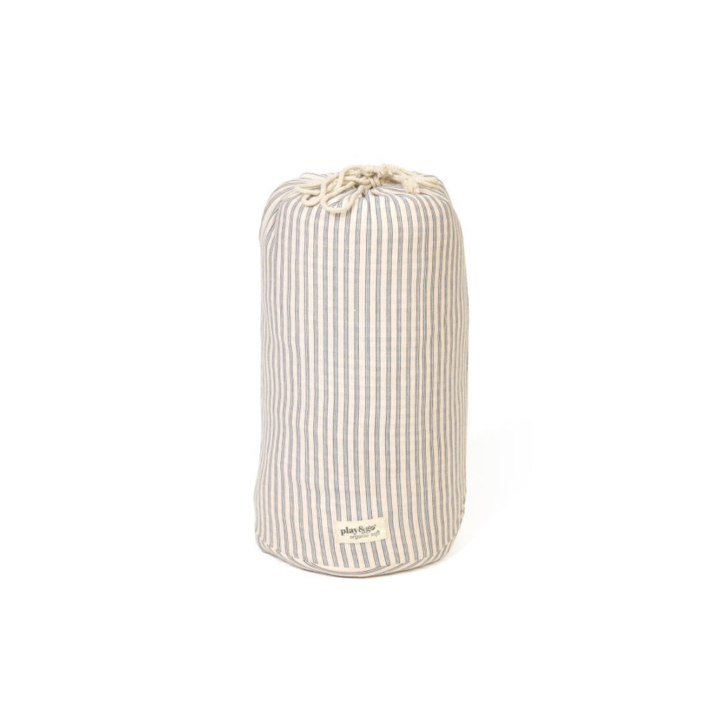 Soft Stripes Blue Organic Spielmatte