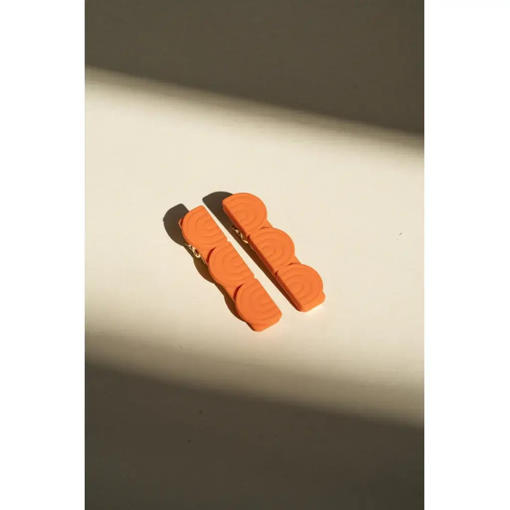 Molemin | Haarklammer-Set Regenbogen | von Grech & Co.