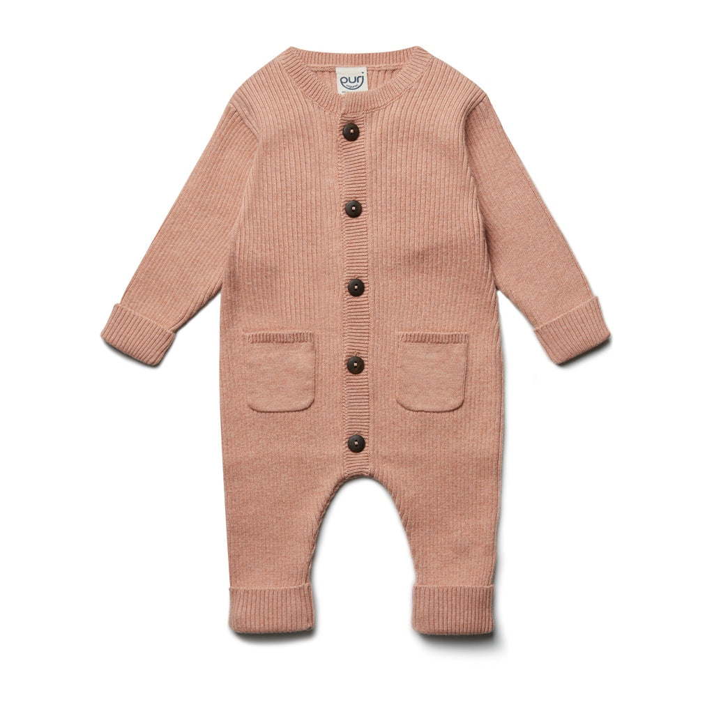 Baby Strick-Overall