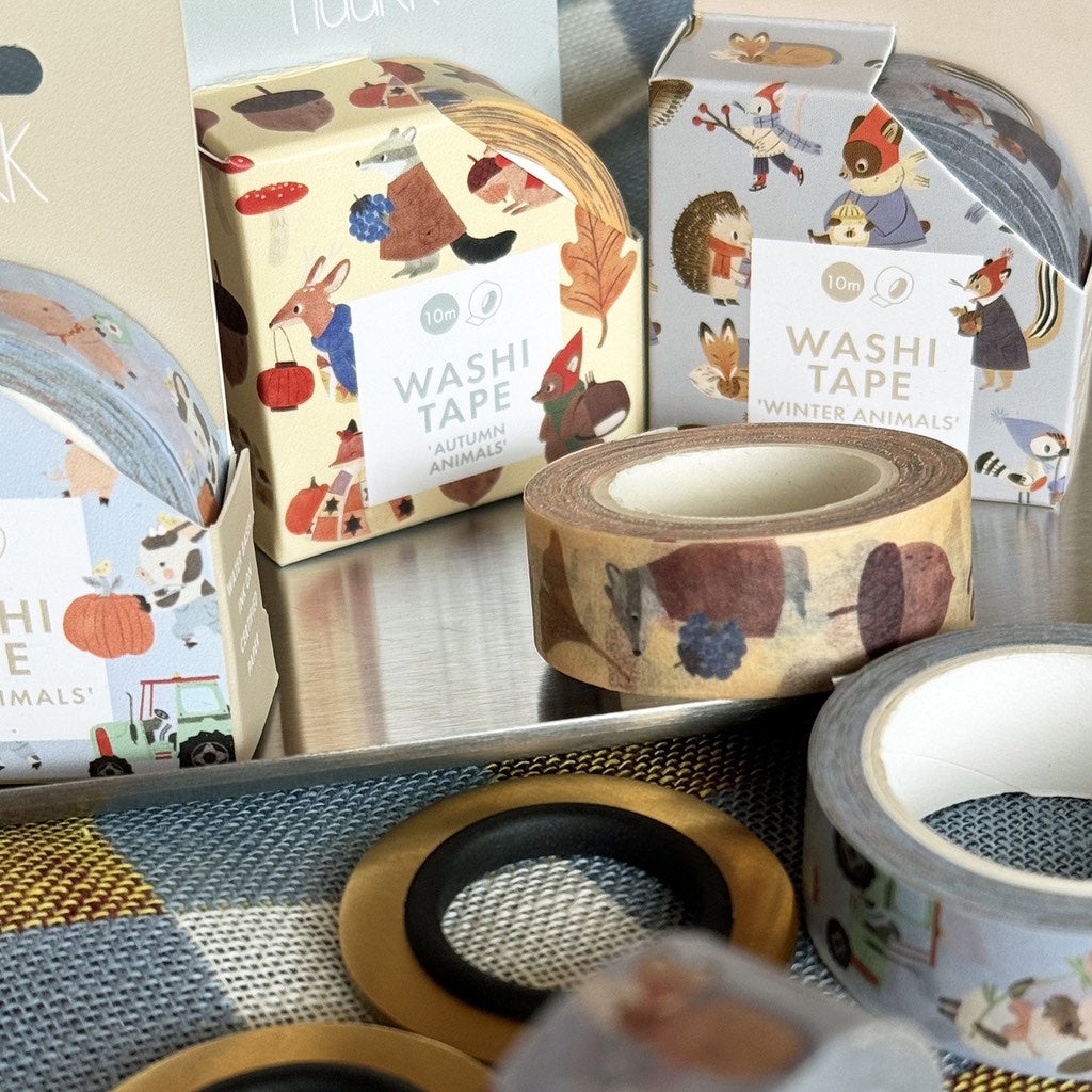Washi Tape Herbsttiere