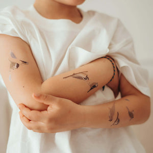 Molemin | Tattoos Vögel vegan | von nuukk