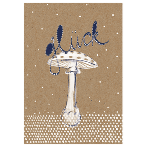 Molemin | Muskat-Glückspilz Postkarte | von schönegrüsse