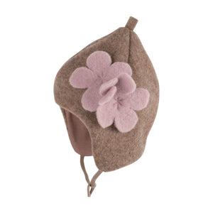 Molemin | Mini Zipfelmütze Fleece Blume | von Pure Pure