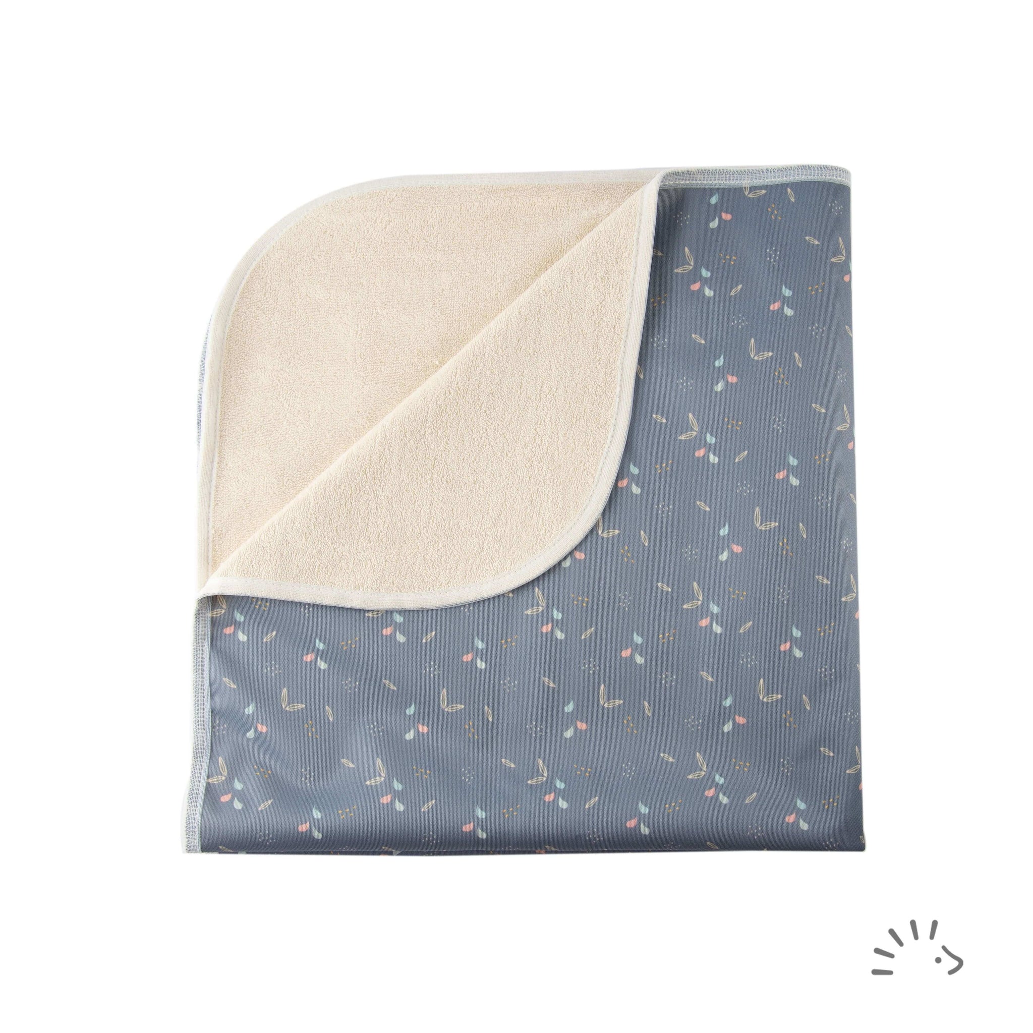 Molemin | Wickeldecke Blossom 65x65cm | von iobio / PoPoLiNi