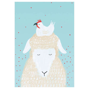 Molemin | Schaf Postkarte | von schönegrüsse