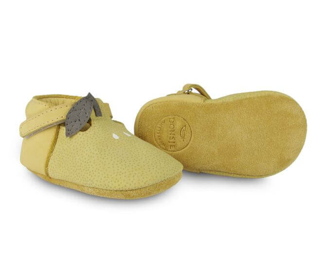 Molemin | Babyschuhe Nanoe Lemon | von Donsje