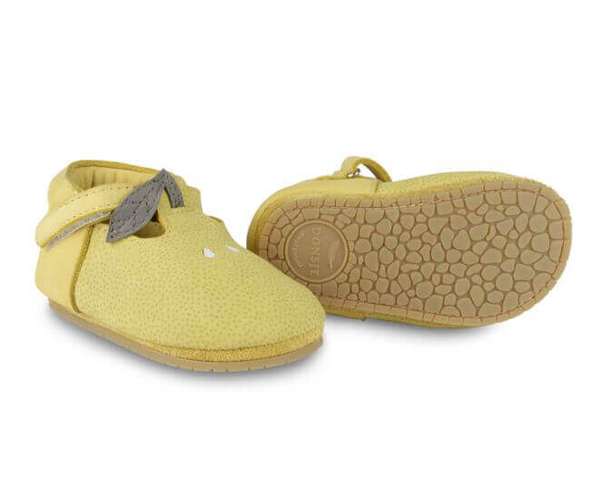 Molemin | Babyschuhe Nanoe Lemon | von Donsje