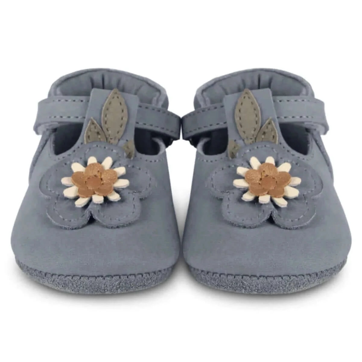 Molemin | Babyschuhe Heidi Forget Me Not | von Donsje