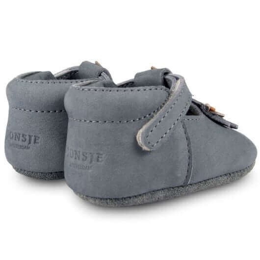 Molemin | Babyschuhe Heidi Forget Me Not | von Donsje