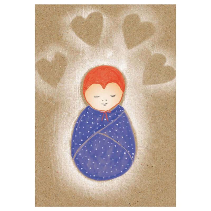 Molemin | Happy - Baby Postkarte | von schönegrüsse