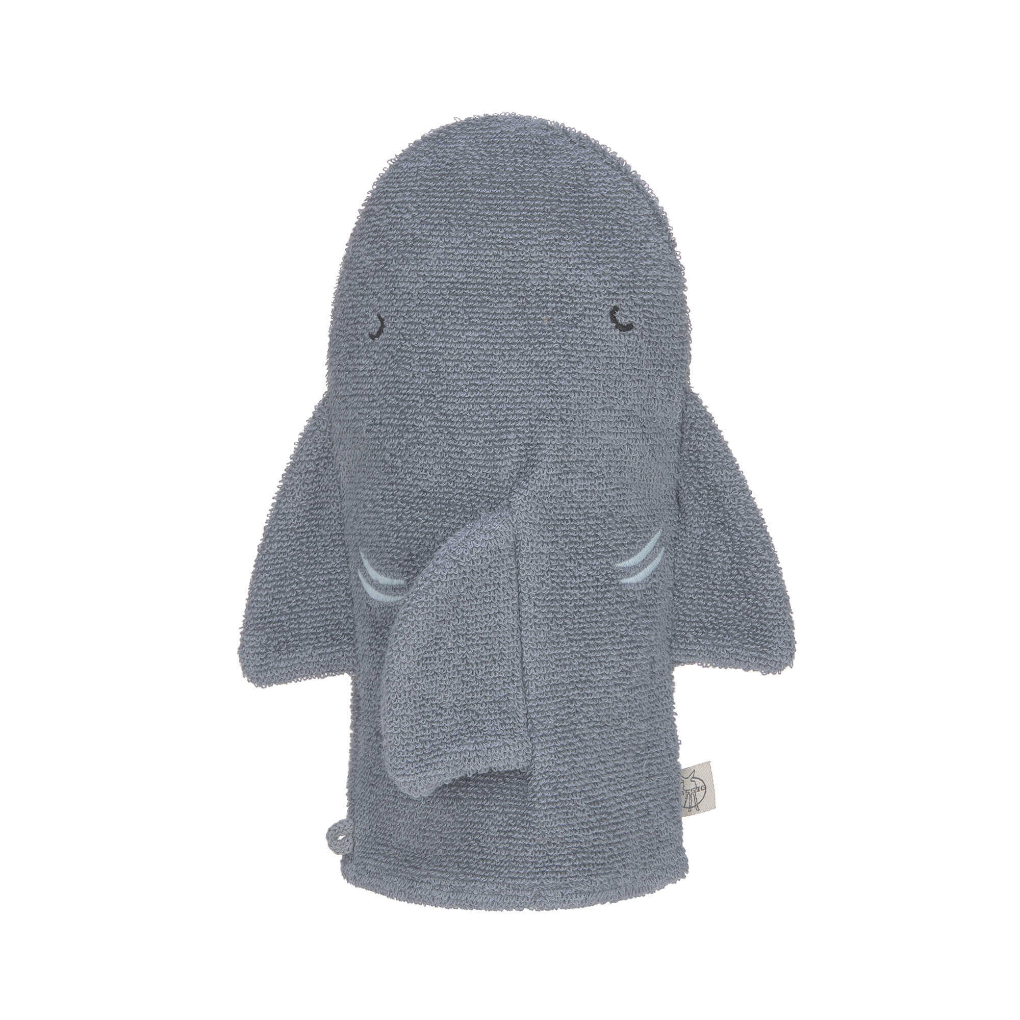 Molemin | Spiel-Waschhandschuh Hai | von Lässig