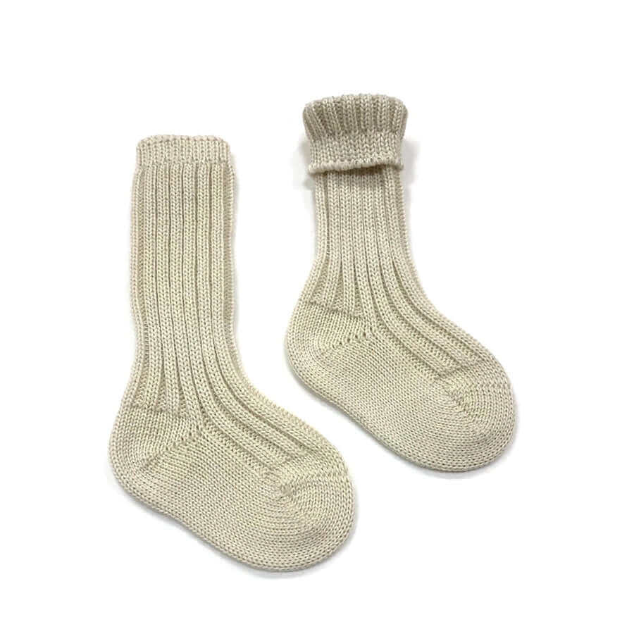 Molemin | Baby-Stricksocken Schurwolle | von Grödo