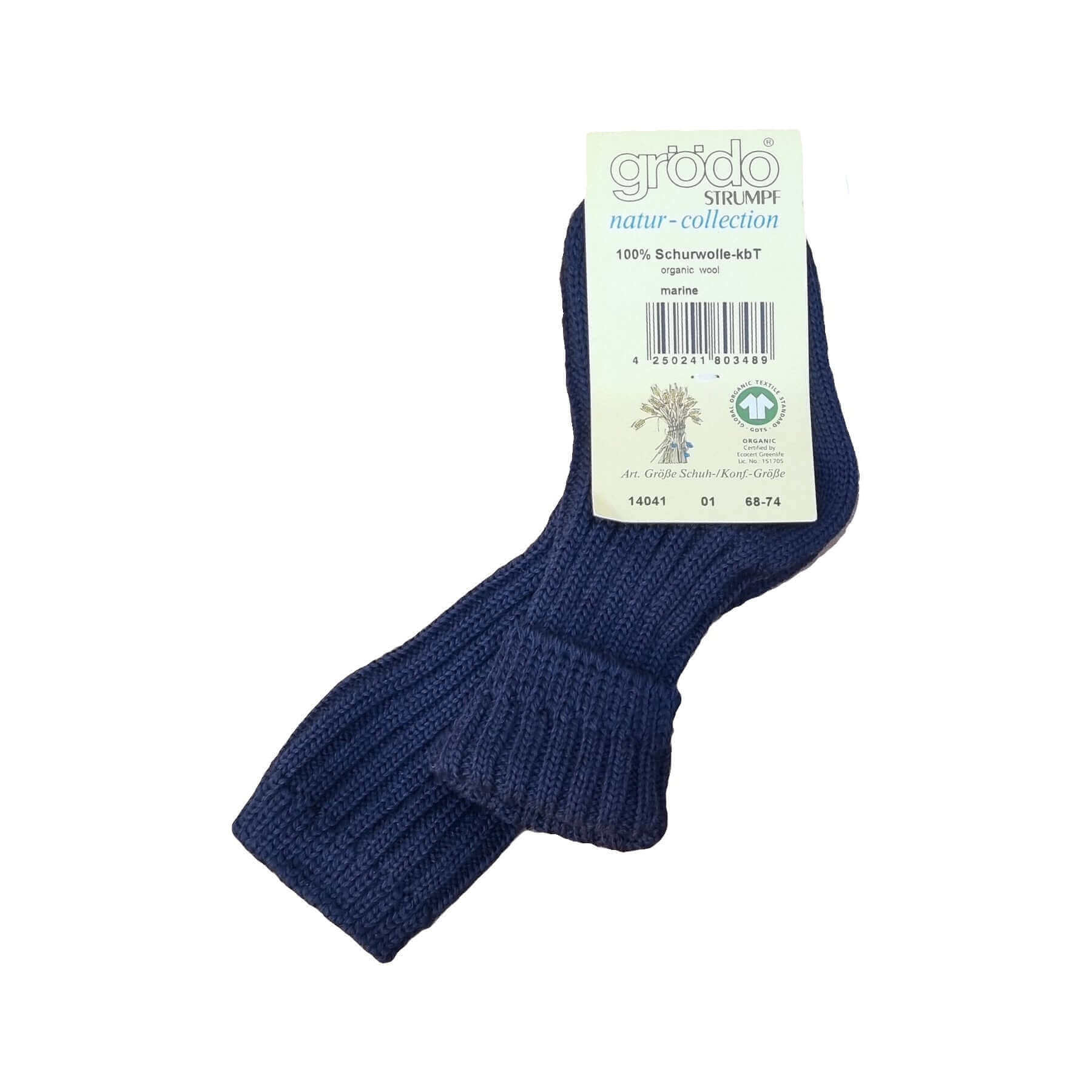 Molemin | Baby-Stricksocken Schurwolle | von Grödo