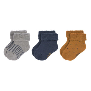 Molemin | Newborn Socks Blue | von Lässig