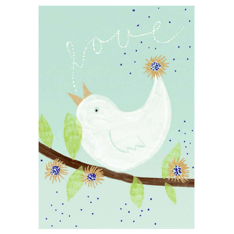Molemin | Für Dich Vogel Postkarte | von schönegrüsse