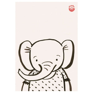 Molemin | Elefant Postkarte | von schönegrüsse