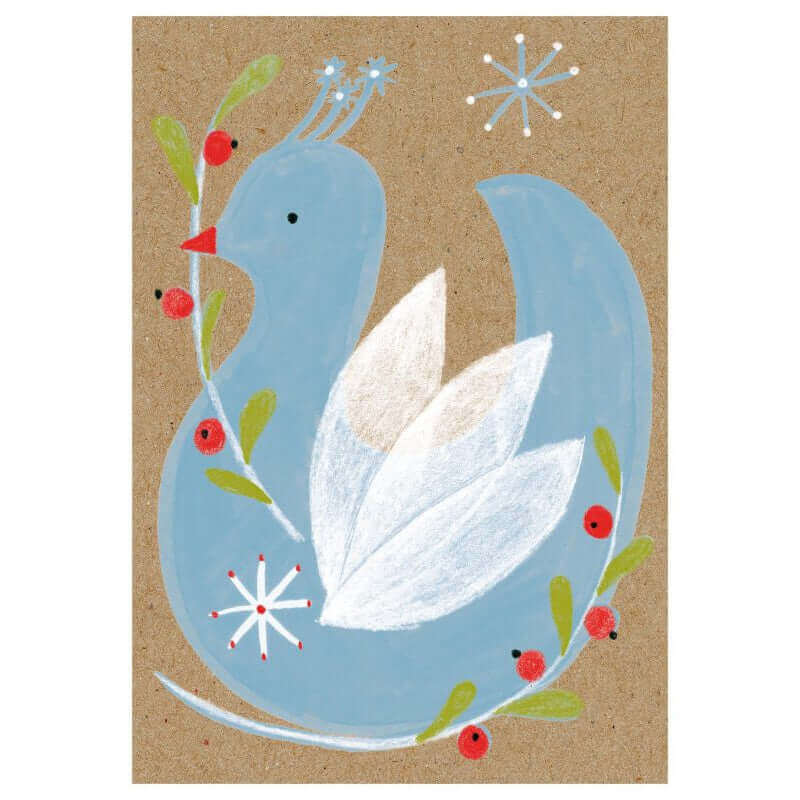 Molemin | Taube Postkarte | von schönegrüsse