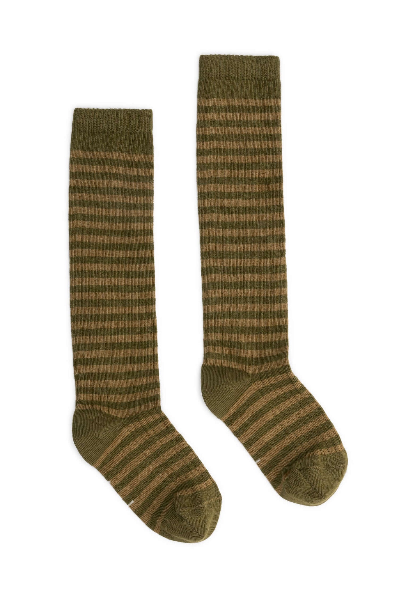 Molemin | Long Ribbed Socks striped | von Gray Label