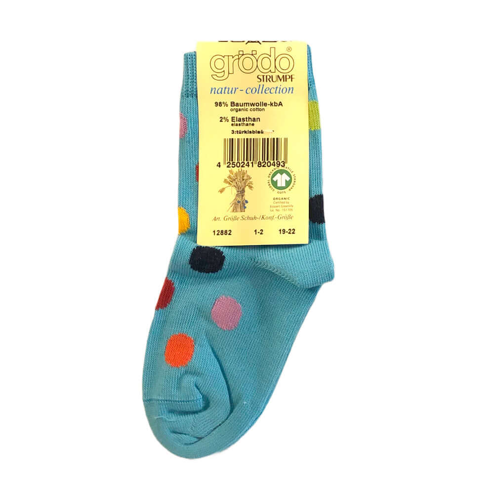 Molemin | Kinder-Socken Punkte Baumwolle | von Grödo