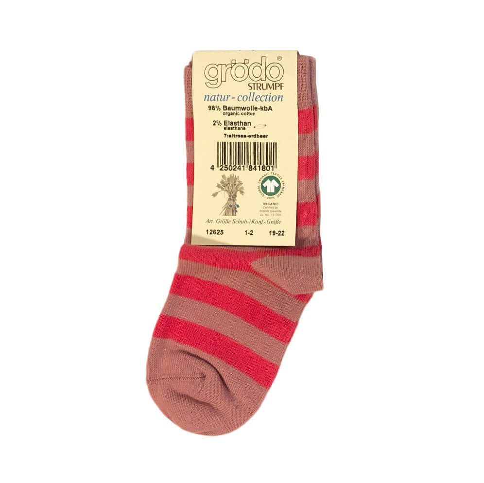 Molemin | Kinder-Socken Breit Gestreift Baumwolle | von Grödo